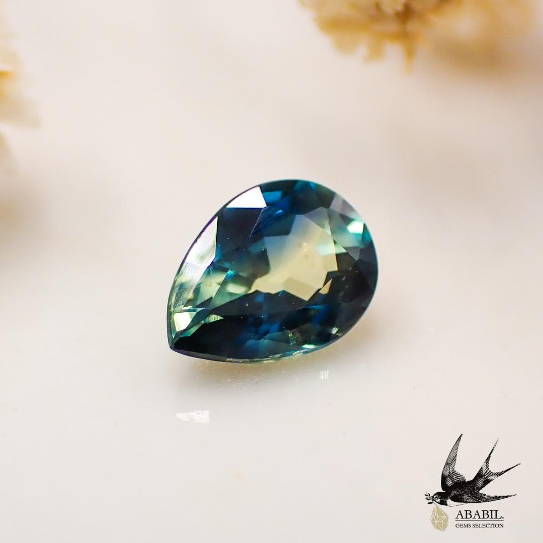 ✸活動中✸Natural Bicolor Sapphire 0.377ct [Africa]★Blue Yellow★ 