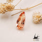 Natural unheated Imperial Topaz 0.735ct [Brazil] ★OH type bicolor★ 