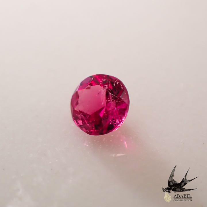 Natural red beryl 0.039ct [USA] Vivid red High-quality rare stone 