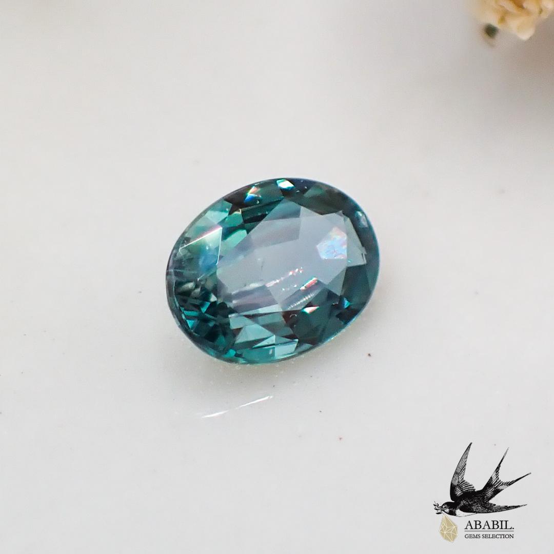 天然高品質アレキサンドライト0.129ct【ブラジル】★エメラルドマイン社★