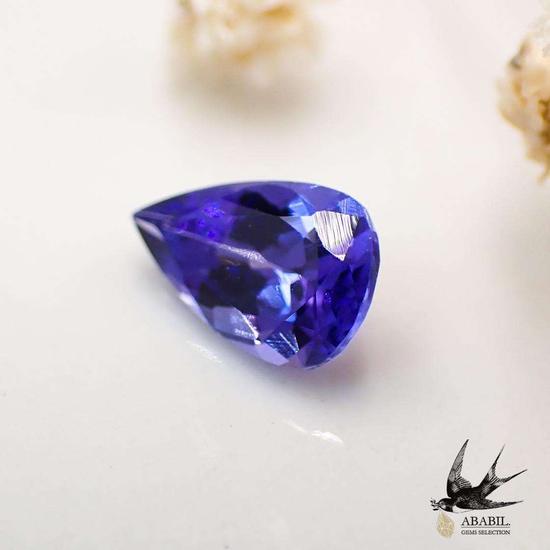 Natural tanzanite 0.807ct [Tanzania] ★ Dark high quality 