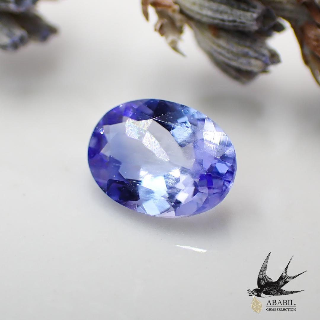 天然雙色坦桑石（黝簾石）1.232ct [坦桑尼亞] ★多色寶石★With So 