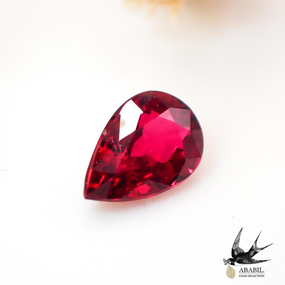 天然非加熱ピジョンブラッドルビー0.35ct☆蛍光☆AIGS鑑別付 – ABABIL.gems