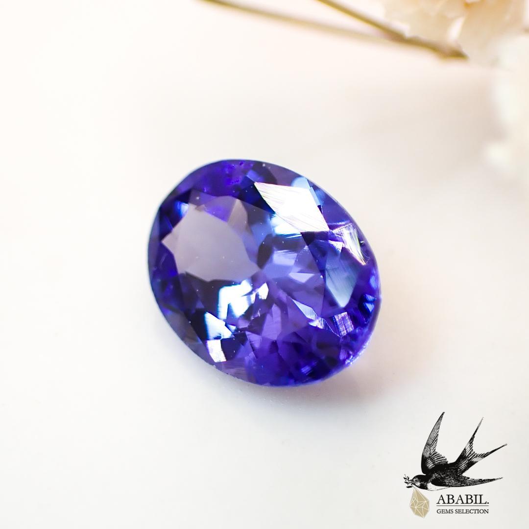 Natural tanzanite 0.70ct [Tanzania] ★ Dark high quality 