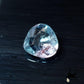 Natural unheated bicolor Paraiba tourmaline 0.088ct [Brazil] Rare stone 