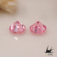 Natural cherry blossom pink spinel 0.164ct [Tanzania] ★Set of 2 pieces for pierced earrings and side stones★ 