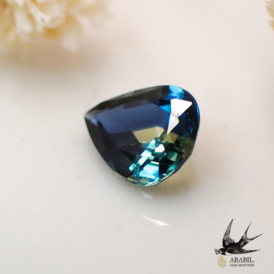 ✸ Campaign ✸ Natural bicolor sapphire 0.344ct [Africa] 