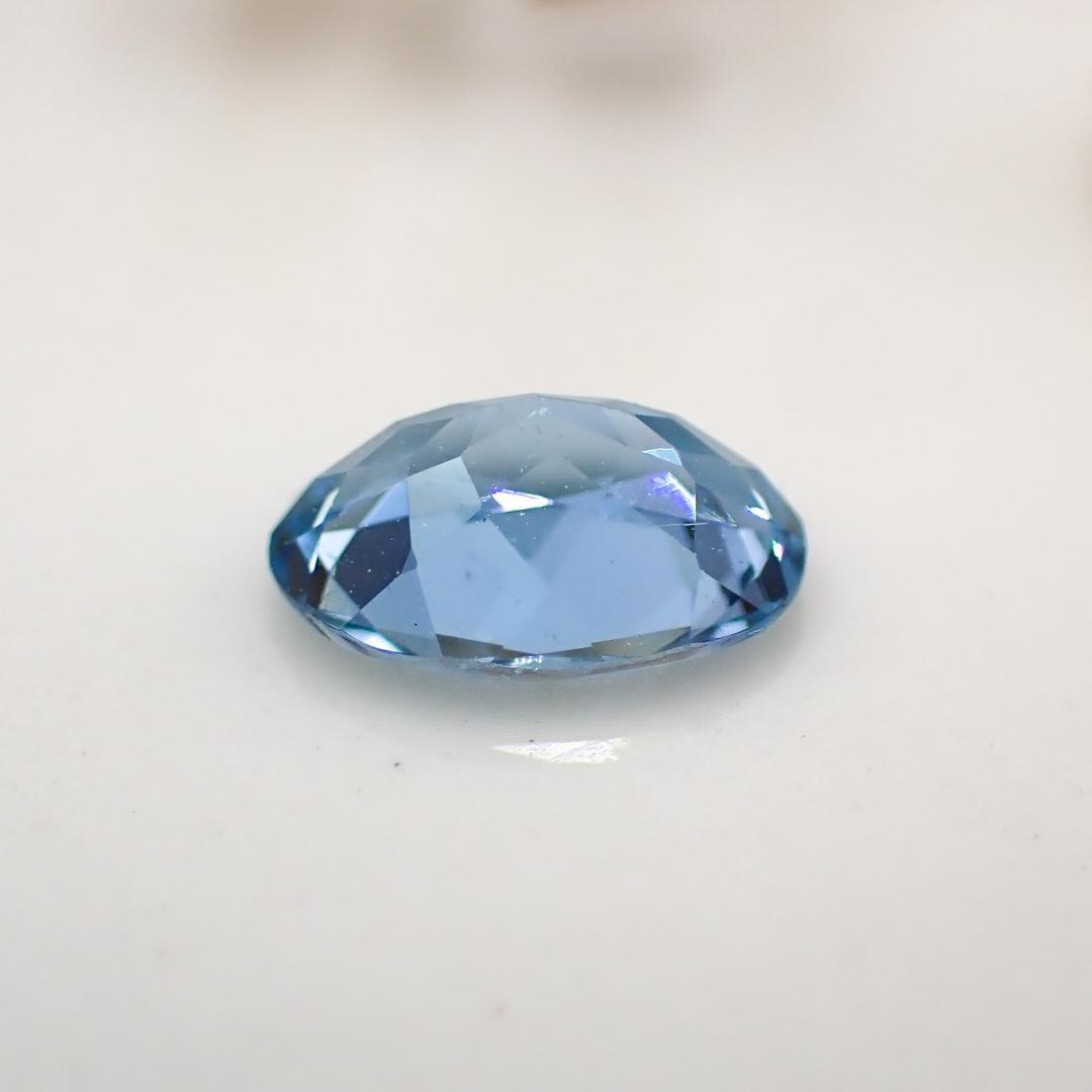 天然聖瑪麗亞海藍寶石 0.597ct [巴西] ★Vivid Blue★With So 