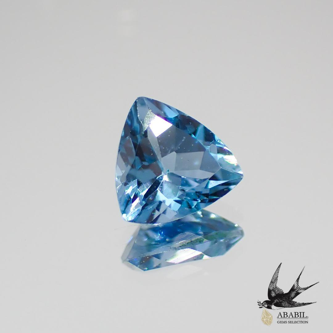 Natural Santa Maria Aquamarine 0.351ct [Brazil] ★Brilliant Blue★ 