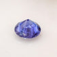 Natural benitoite 0.077ct [USA] Dark rare stone ★Multicolor gemstone 