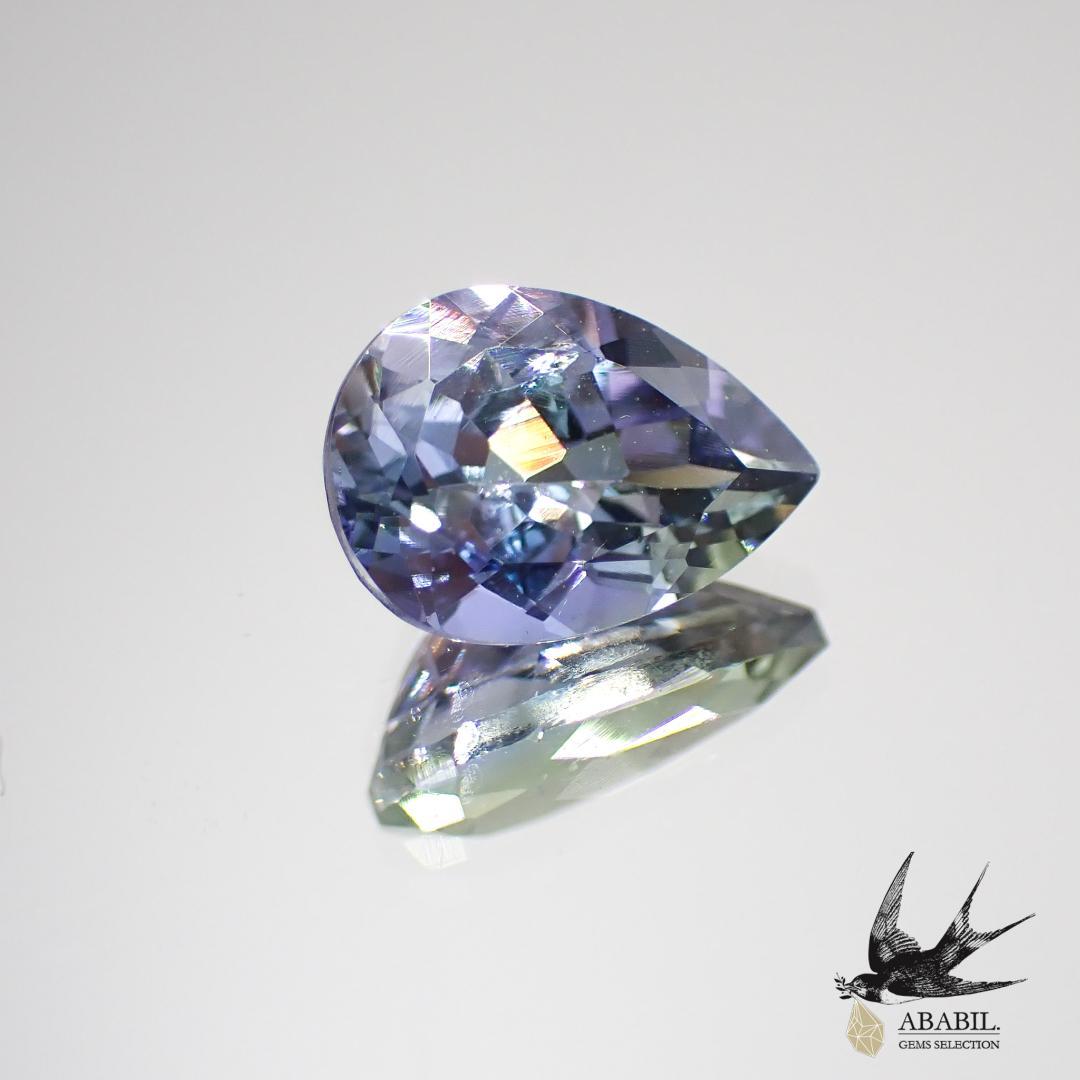 Natural bicolor tanzanite (zoisite) 0.996ct [Tanzania] ★ multicolor gem ★ 