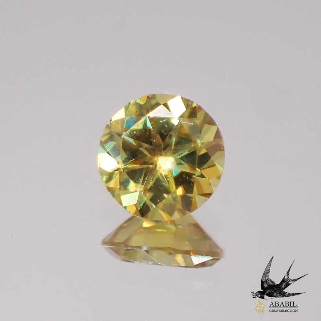 Natural sphene 0.108ct [from Madagascar] ★ Small but full of fire ★ 