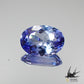 Natural bicolor tanzanite (zoisite) 1.232ct [Tanzania] ★Multicolor gemstone★With So