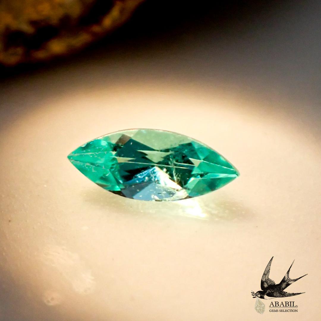 Natural Paraiba Tourmaline 0.052ct [Brazil] ★ Tiffany Blue ★ With So 