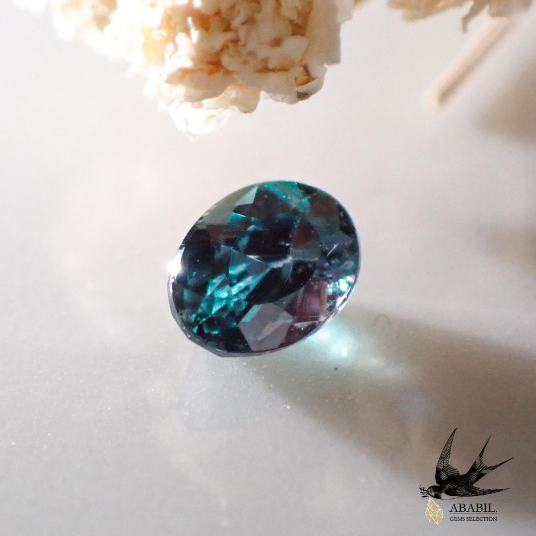 Natural high quality alexandrite 0.159ct [Brazil] ★ Strong color change ★ 