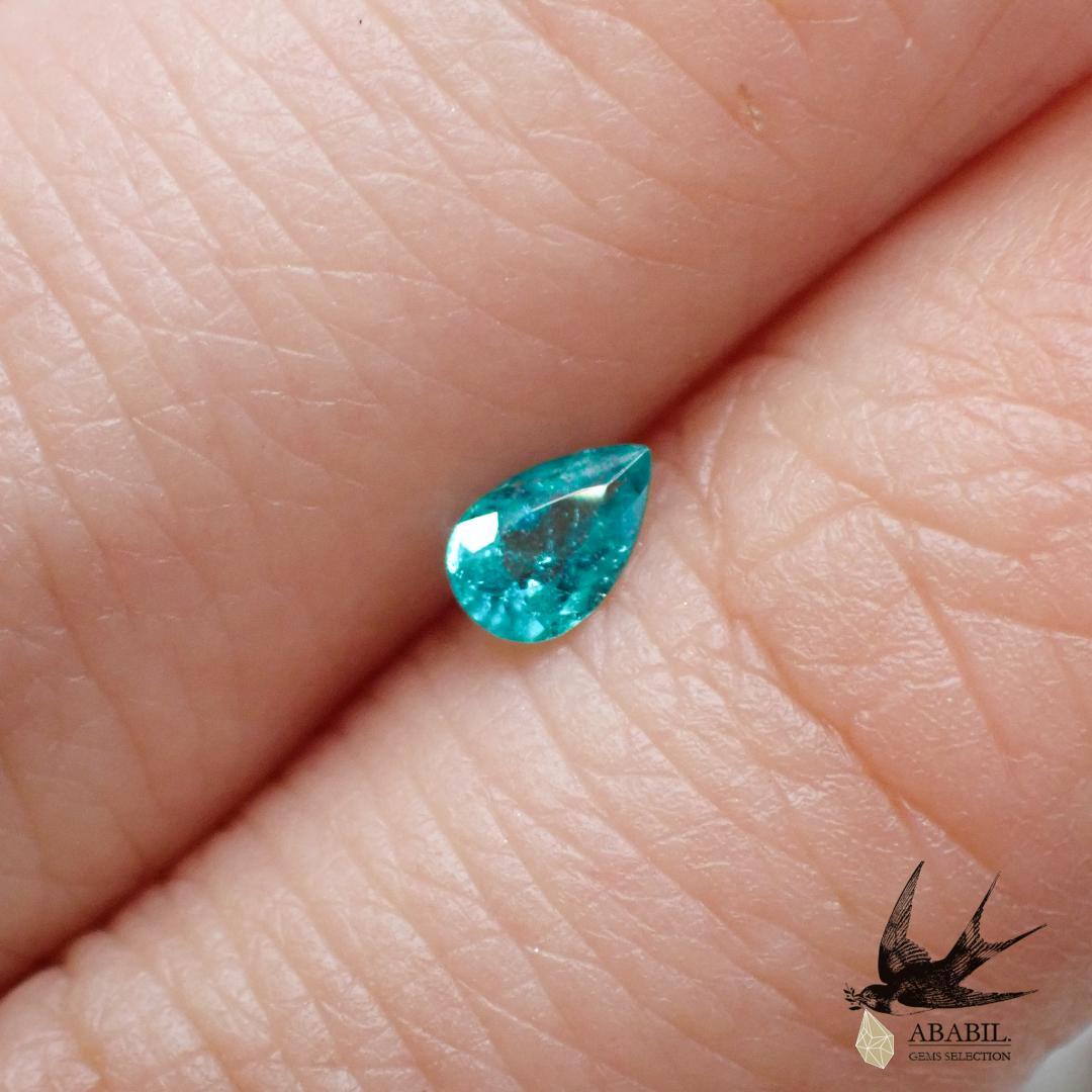 Natural Paraiba tourmaline 0.14ct [Brazil] ★Old type ★GIA certified