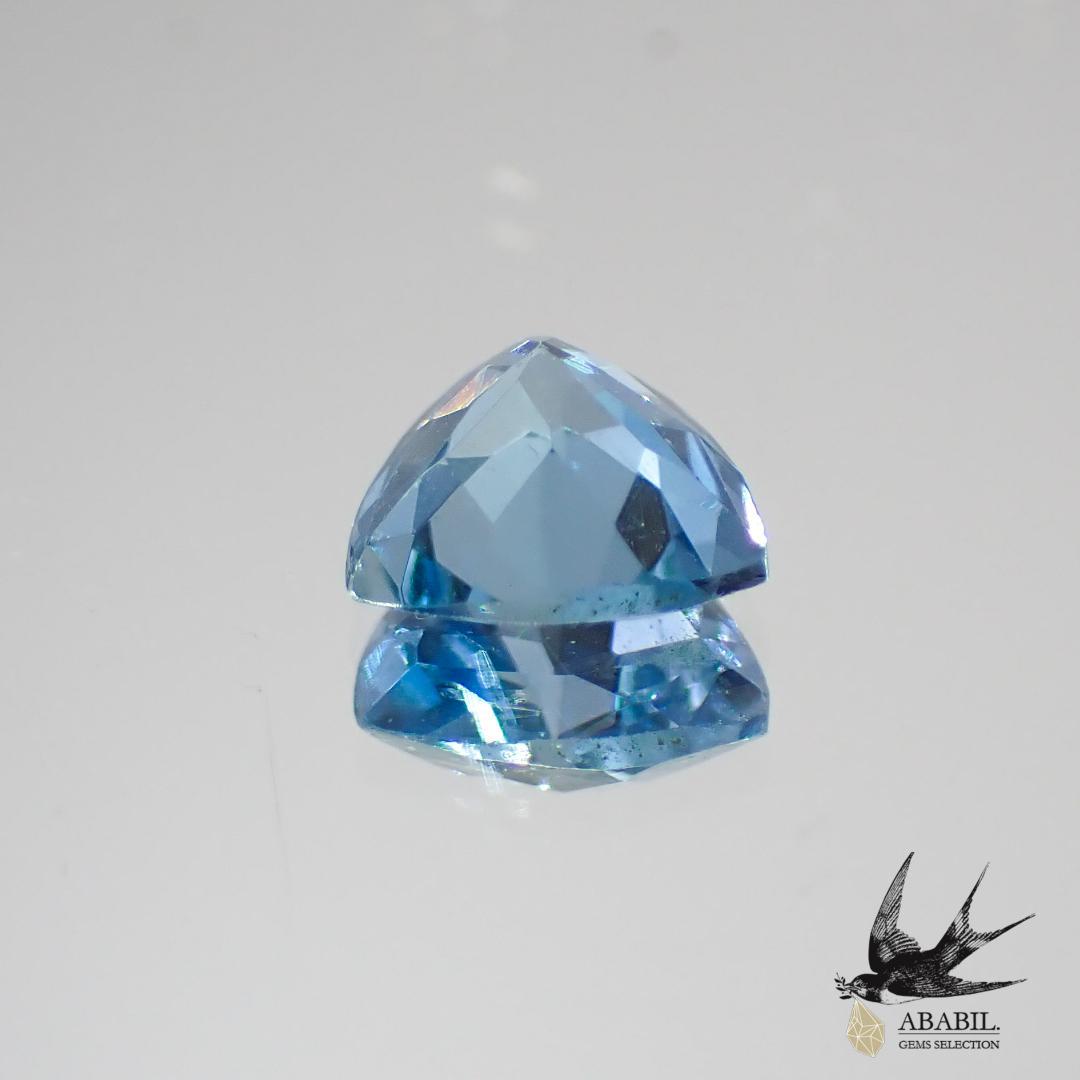 Natural Santa Maria Aquamarine 0.351ct [Brazil] ★Brilliant Blue★ 