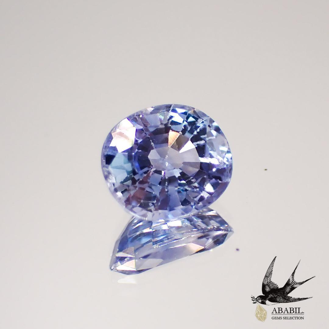 Natural ice blue sapphire 1.041ct [Sri Lanka] ★Corundum★With So