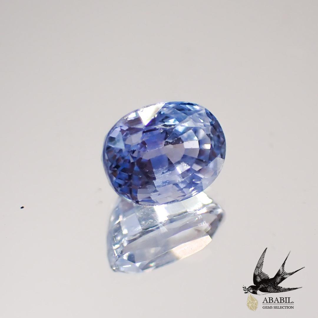 Natural ice blue sapphire 1.338ct [Sri Lanka] ★Corundum★With So