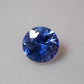 Natural benitoite 0.077ct [USA] Dark rare stone ★Multicolor gemstone 