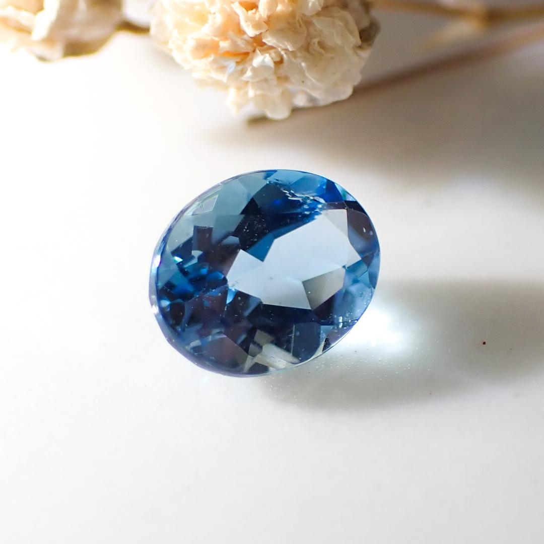 天然聖瑪麗亞海藍寶石 0.301ct [巴西] ★Brilliant Blue ★With So 