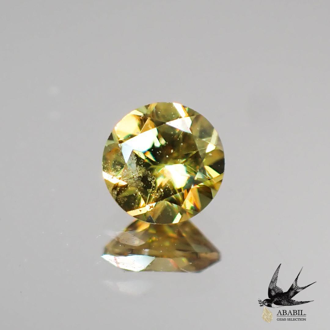 Natural sphene 0.119ct [from Madagascar] ★ Small but full of fire ★ 