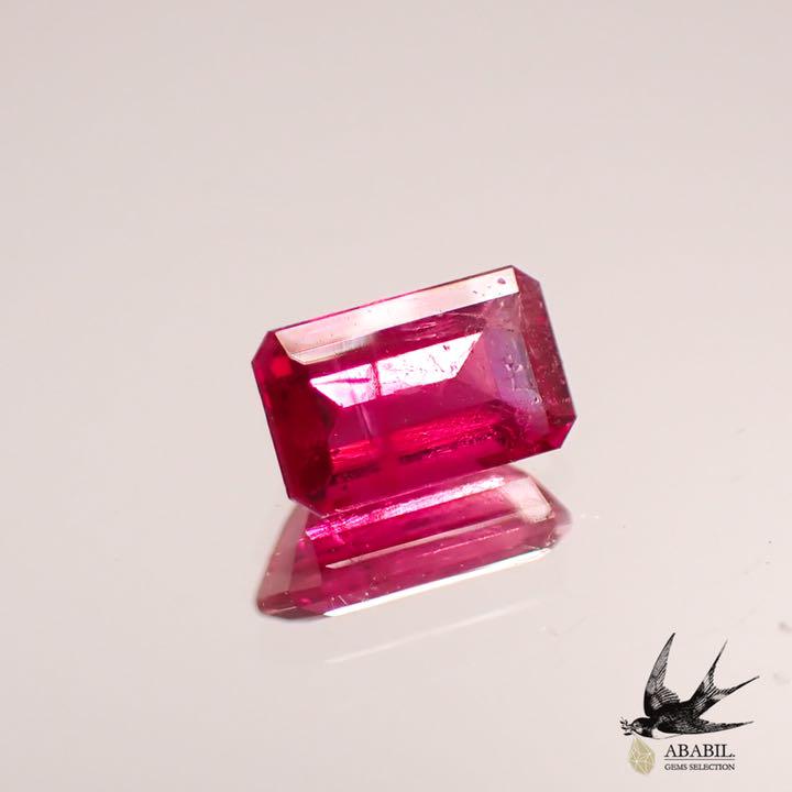 Natural red beryl 0.149ct [USA] Vivid red High-quality rare stone 