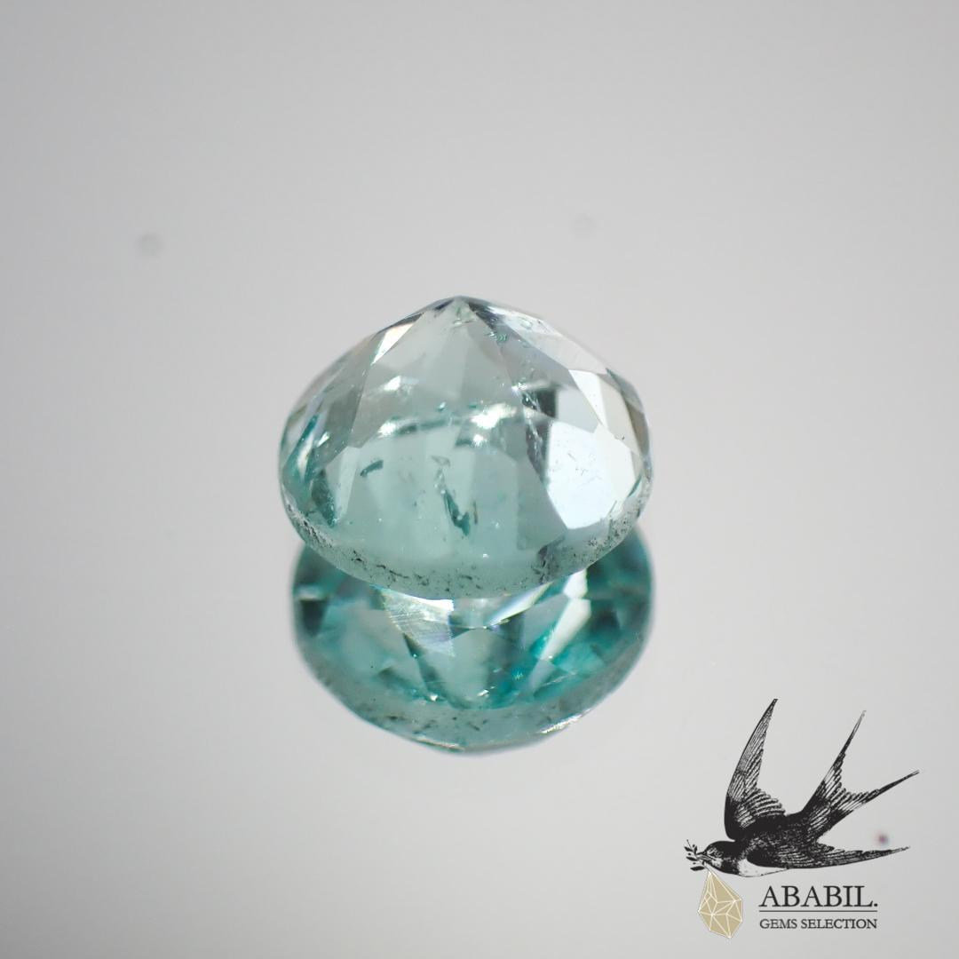 天然トルマリン 0.61ct【アフガニスタン】☆シーフォームブルー☆ソ付 – ABABIL.gems