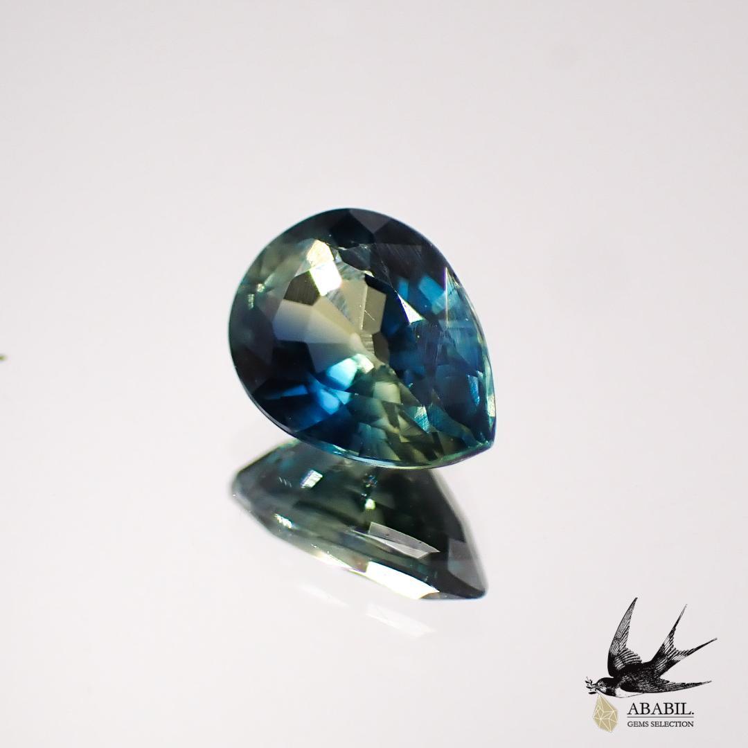 ✸Under campaign✸Natural Bicolor Sapphire 0.377ct [Africa]★Blue Yellow★ 