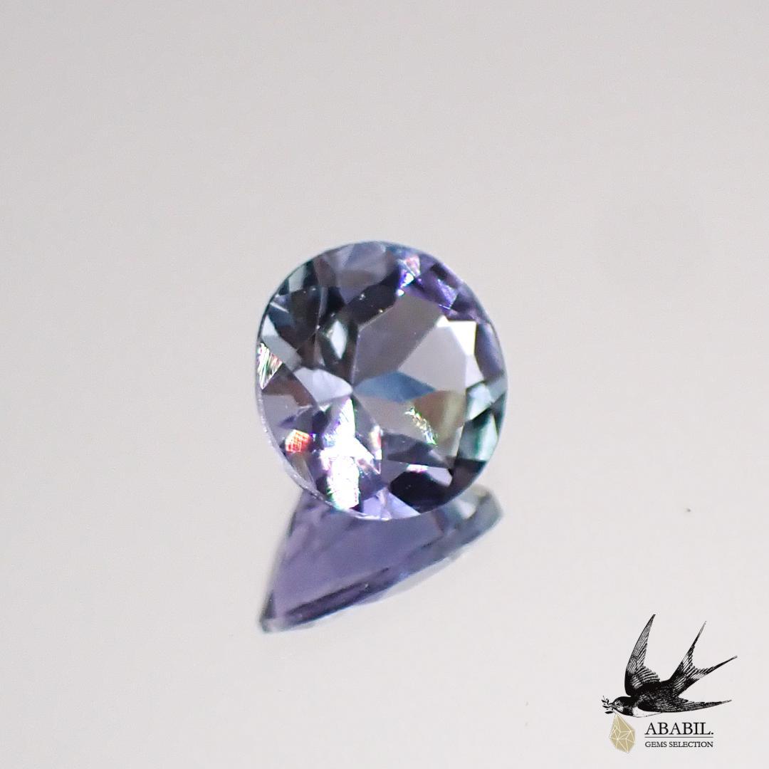 天然雙色坦桑石（黝簾石）0.587ct [坦桑尼亞] Multicolor gemstone 