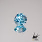 Natural Blue Zircon 0.787t [Cambodia] ★Ice Blue★With So 