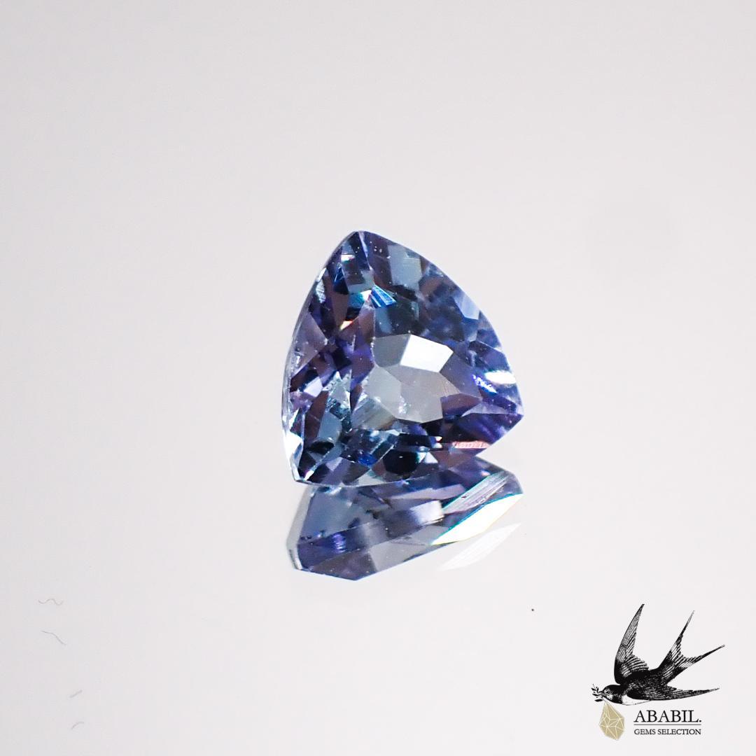 Natural bicolor tanzanite (zoisite) 0.64t [Tanzania] Multicolor gemstone 