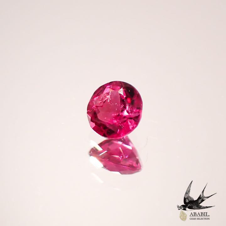 Natural red beryl 0.039ct [USA] Vivid red High-quality rare stone 