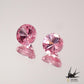 Natural cherry blossom pink spinel 0.164ct [Tanzania] ★Set of 2 pieces for pierced earrings and side stones★ 