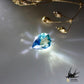 Natural bicolor sapphire 0.429ct [Africa] ★Blue yellow 