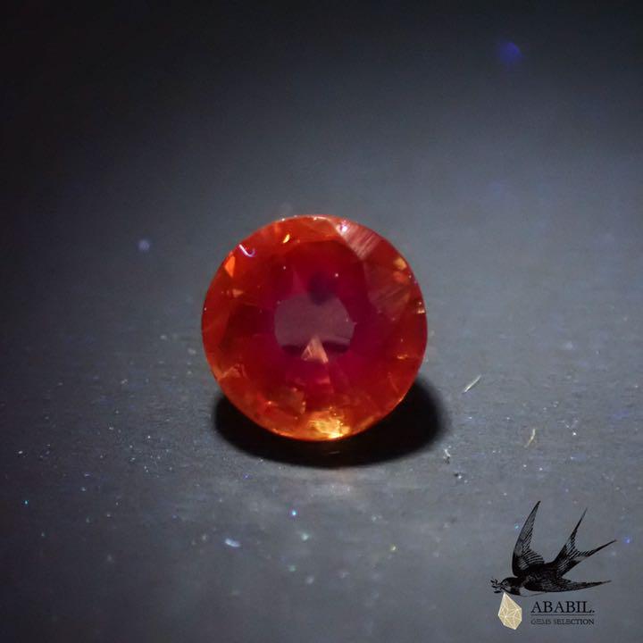 天然帕帕拉恰藍寶石 blue shot sapphire 0.413ct 