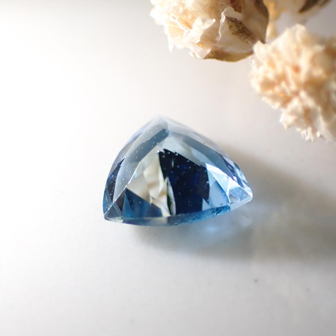 天然聖瑪麗亞海藍寶石 0.323ct [巴西] Brilliant Blue 