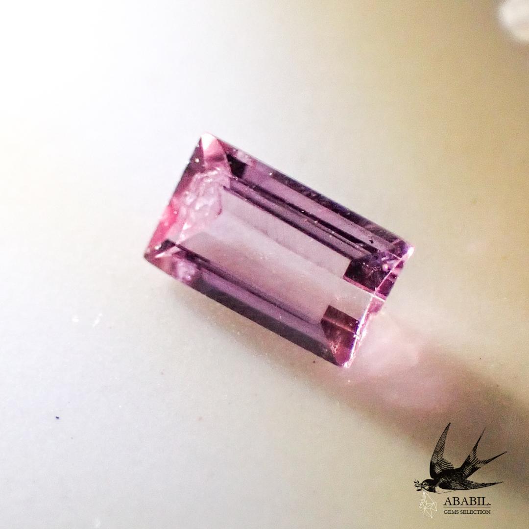 天然未加熱帝王托帕石 0.125ct [巴西] OH 型粉紅色