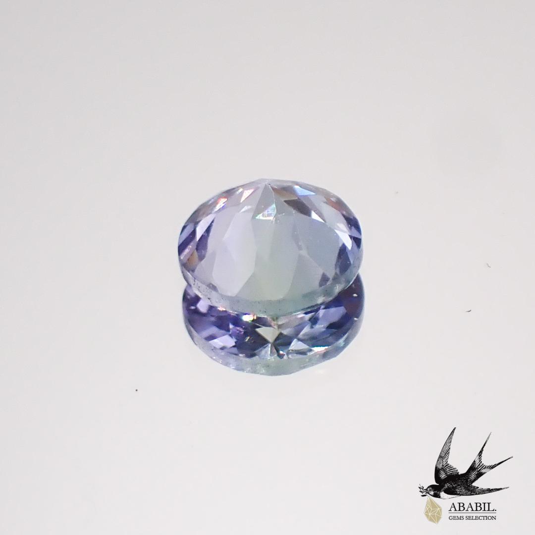 Natural bicolor tanzanite (zoisite) 0.526ct [Tanzania] ★ Multicolor gem ★ 