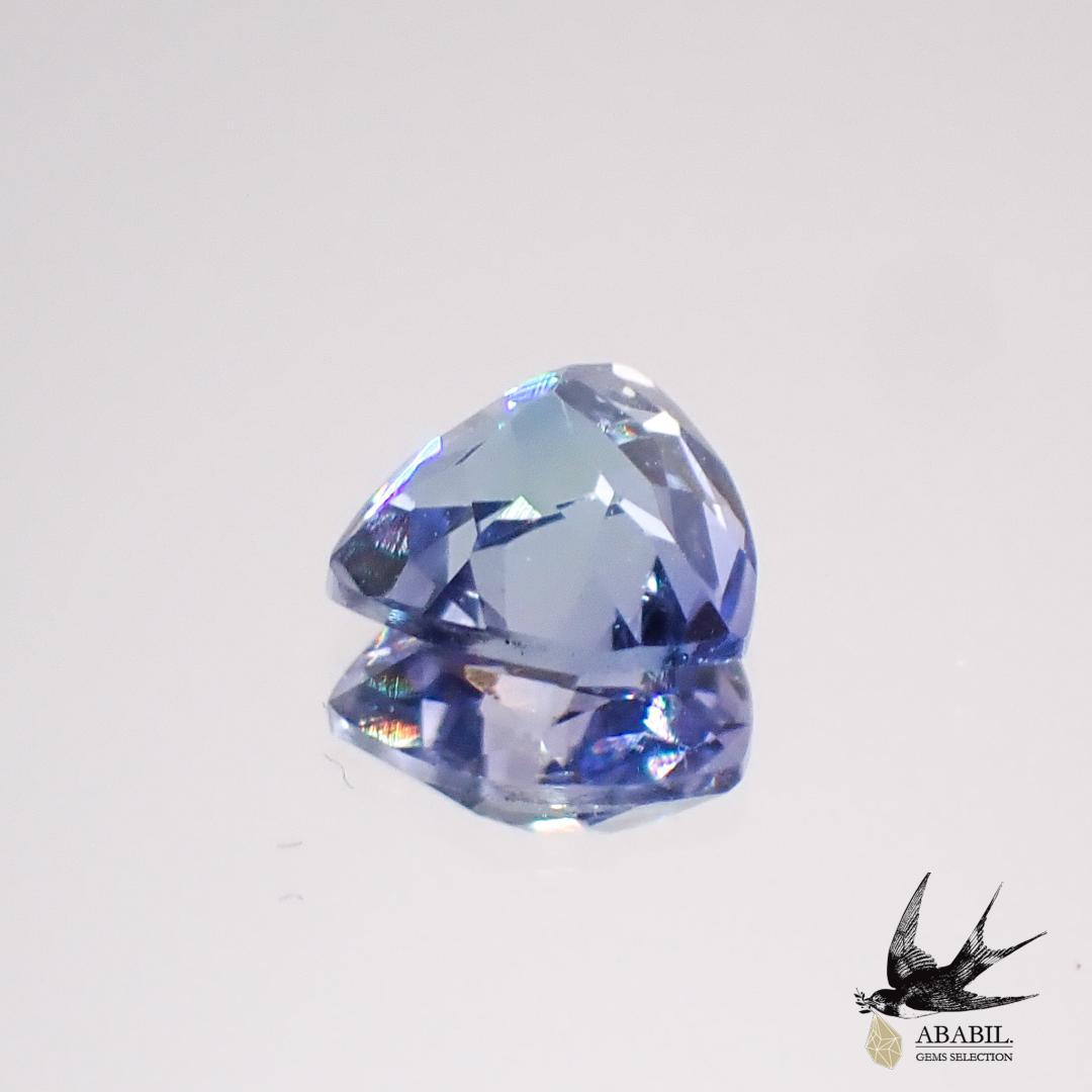 天然雙色坦桑石（黝簾石）0.64t [坦桑尼亞] Multicolor gemstone 