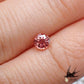 Natural padparadscha sapphire blue shot sapphire 0.413ct 