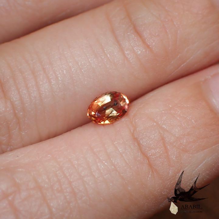 天然オレンジサファイア ブルーショットサファイア 0.524ct – ABABIL.gems