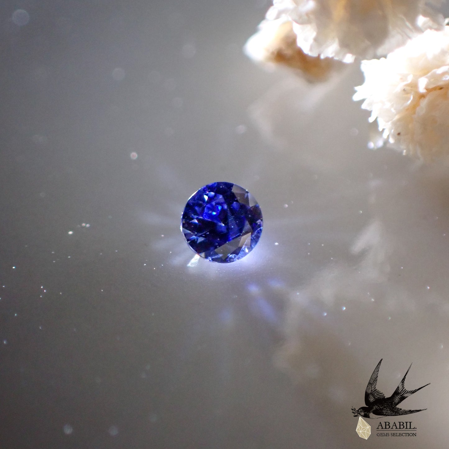 天然藍錐礦 0.052ct [美國] Dark rare stone ★Multicolor gemstone 
