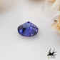 Natural benitoite 0.056ct [USA] Dark rare stone ★Multicolor gemstone 