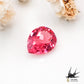Natural hot pink spinel 0.324ct [Tanzania] Neon pink, fluorescence 