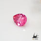 Natural hot pink spinel 0.354ct [Tanzania] Neon pink, fluorescence 