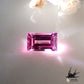 Natural hot pink spinel 0.329ct [Tanzania] Neon pink, fluorescence 