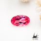 Natural hot pink spinel 0.23ct [Tanzania] Neon pink, fluorescence 