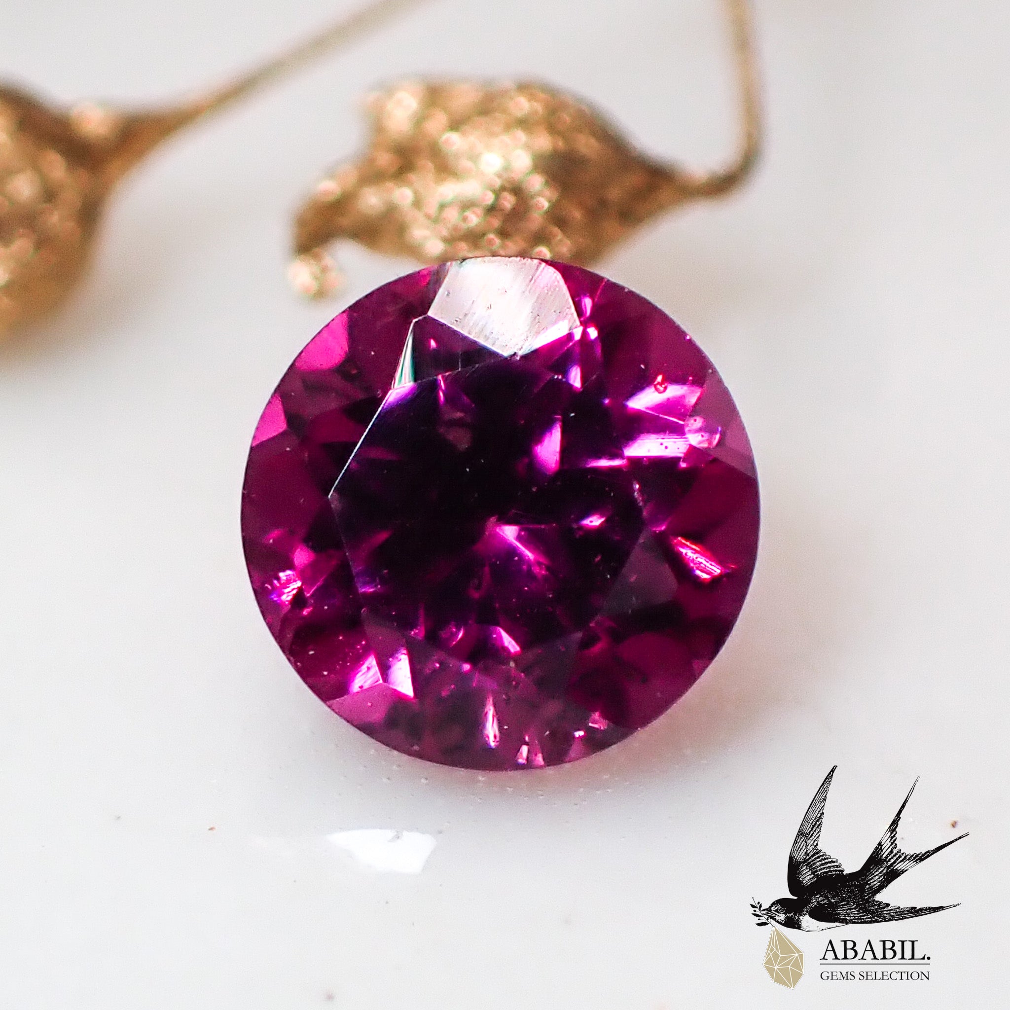 濃厚グレープピンクガーネット0.54ct purplegarnetモザンビーク産 濃厚グレープピンクガーネット0.54ct purplegarnetモザンビーク産