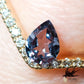 Natural high-quality color-change garnet 0.14ct [Bekilly] ★Discoloration gem★ 